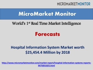 Hospital Information System Market by 2018