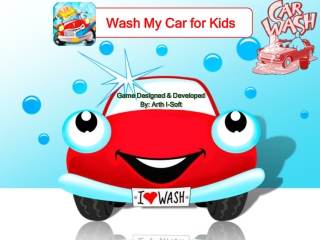 Wash My Car for Kids