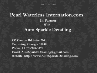 Auto Sparkle Detailing