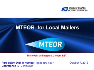 MTEOR for Local Mailers