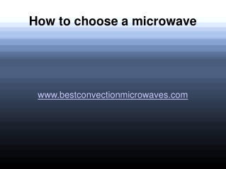 Top rated convection microwave