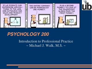 PSYCHOLOGY 200