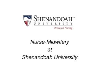 Nurse-Midwifery at Shenandoah University
