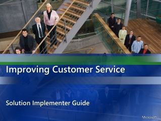 Improving Customer Service