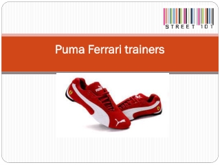 Puma Ferrari trainers