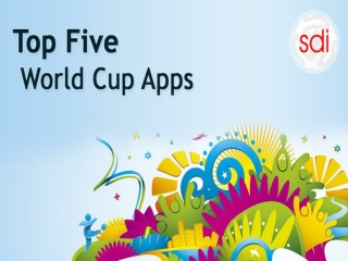 Top Five FIFA World Cup Apps