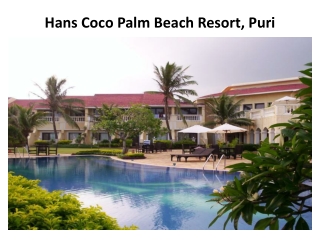 Book Hans Coco Palm Beach Resort in Puri