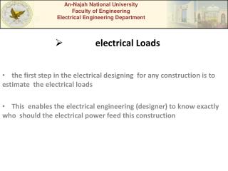 electrical Loads