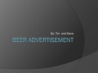 Beer Advertisement