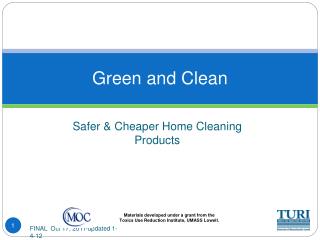 PPT - Green and Clean PowerPoint Presentation, free download - ID:1508777