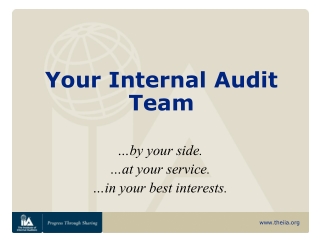 Your Internal Audit Team