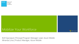 Mobilize Your Workforce
