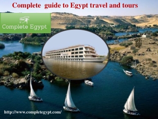 Complete guide to Egypt travel and tours
