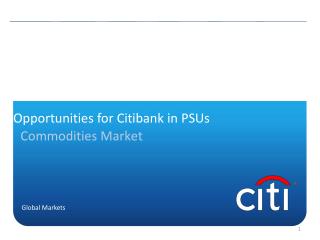 Opportunities for Citibank in PSUs