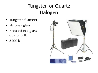 Tungsten or Quartz Halogen