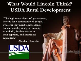 What Would Lincoln Think?
