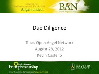 Due Diligence