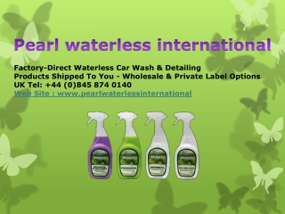 pearl waterless international