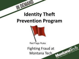 Identity Theft Prevention Program