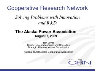 Cooperative Research Network