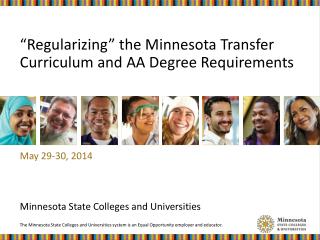 “Regularizing” the Minnesota Transfer Curriculum and AA Degree Requirements