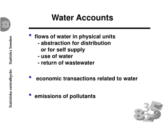Water Accounts