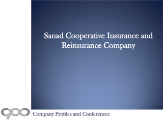 Sanad Cooperative Insurance and Reinsurance Company - Compan