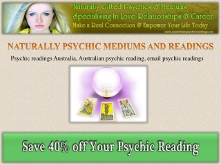 Refresh Yourself By Psychic Reading Australia