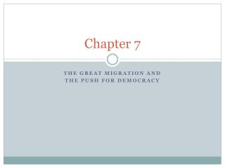 Chapter 7
