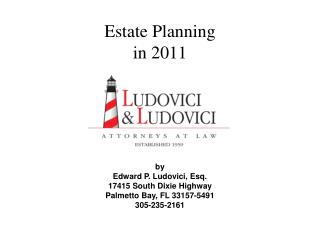 Estate Planning in 2011