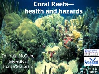 Coral Reefs—health and hazards