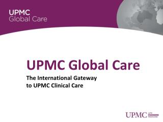 UPMC Global Care