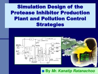 Simulation Design of the Protease Inhibitor Production Plant and Pollution Control Strategies