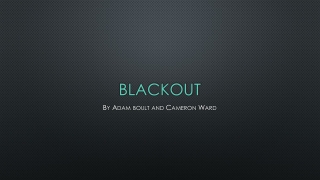 blackout
