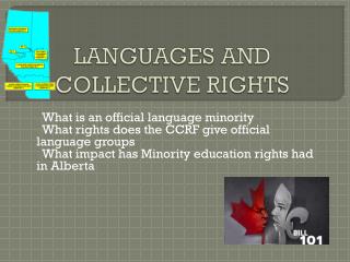 LANGUAGES AND COLLECTIVE RIGHTS