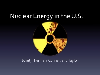 Nuclear Energy in the U.S.