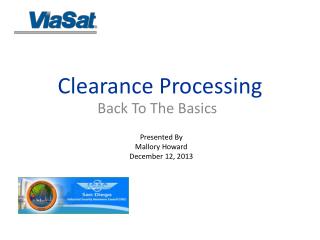 Clearance Processing