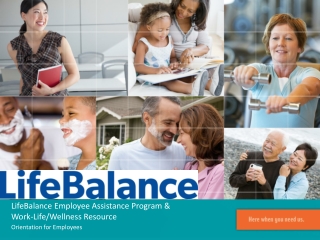LifeBalance Employee Assistance Program & Work-Life/Wellness Resource