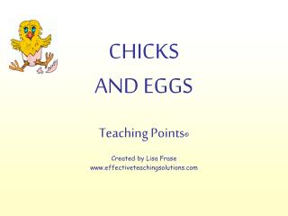 CHICKS AND EGGS