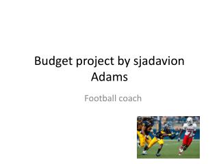 Budget project by sjadavion Adams