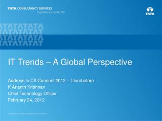 IT Trends – A Global Perspective