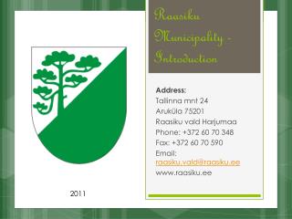 Raasiku Municipality - Introduction