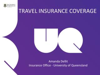 TRAVEL INSURANCE COVERAGE