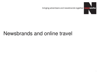 Newsbrands and online travel