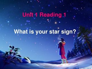Unit 1 Reading 1