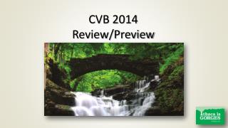 CVB 2014 Review/Preview