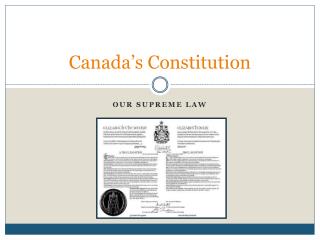 PPT - Canada’s Constitution PowerPoint Presentation, free download - ID ...