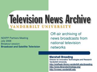 Vanderbilt Television News Archive
