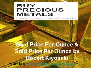 Gold Price Per Ounce