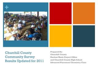 Churchill County Community Survey Results Updated for 2011